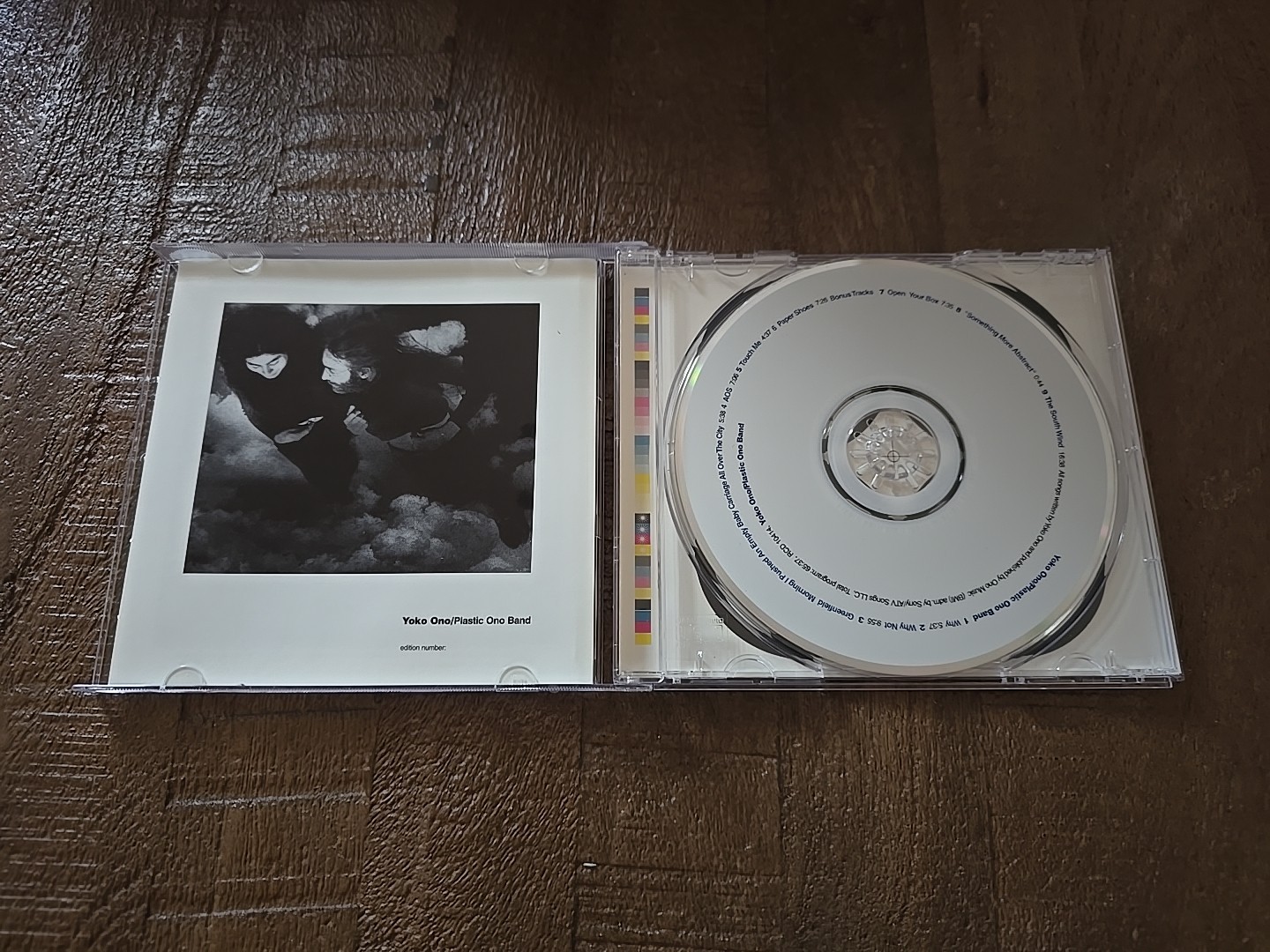 Yoko Ono / Plastic Ono Band CD 1997 Rykodisc 1970 Reissue Limited Edition