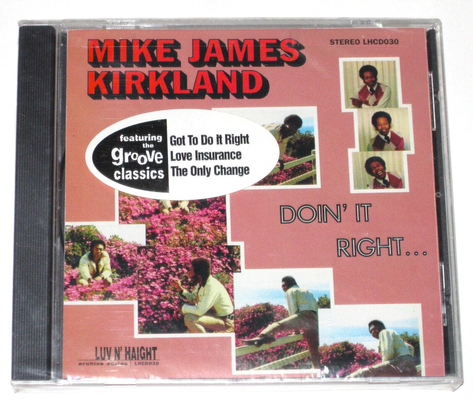 MIKE JAMES KIRKLAND DOIN' IT RIGHT CD -1999, UBIQUITY RECORDINGS -FACTORY SEALED