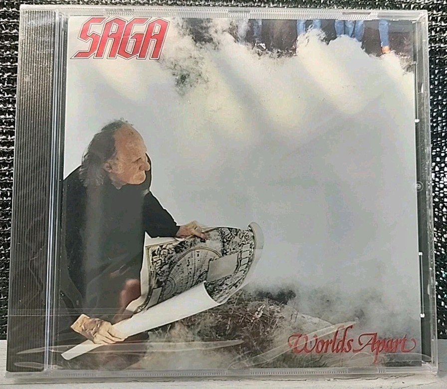 New-Saga Worlds Apart (CD) Factory Sealed