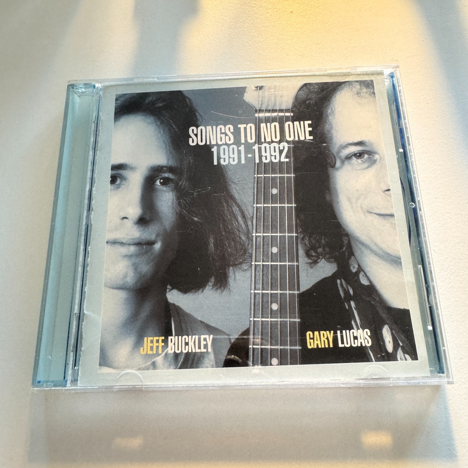 JEFF BUCKLEY & GARY LUCAS Songs to No One CD 2002