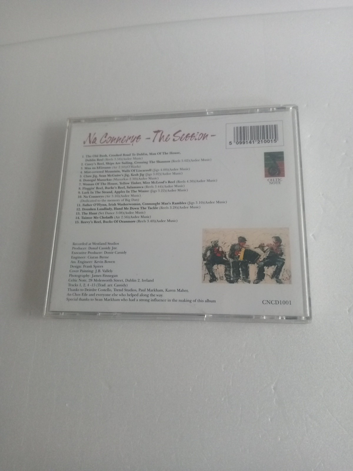 Na Connerys - The Session CD (Celtic Note CNCD1001) EX