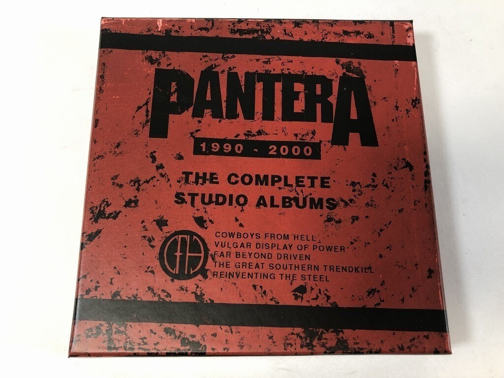 Pantera The Complete Studio Albums 1990-2000 5CD Box Set 2015 Rhino Records