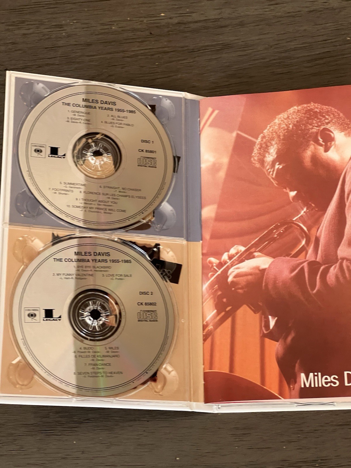 The Columbia Years 55-85 by Miles Davis 4 CD Collection