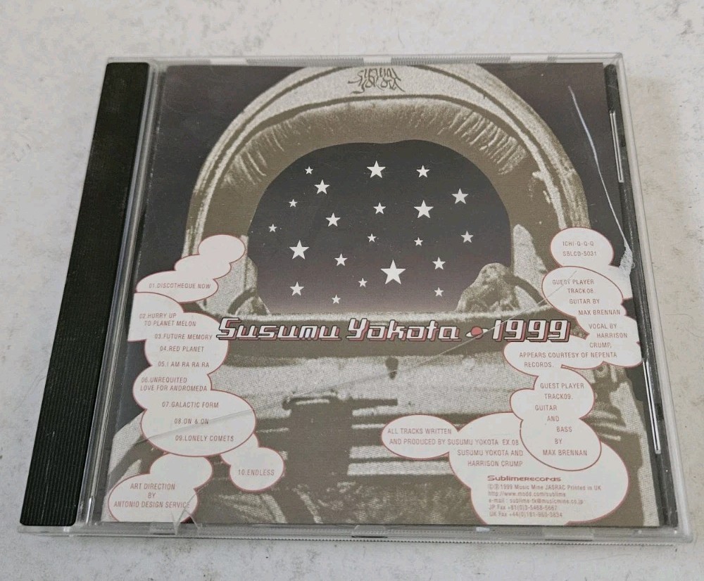 SUSUMU Yokota - 1999 CD ALBUM