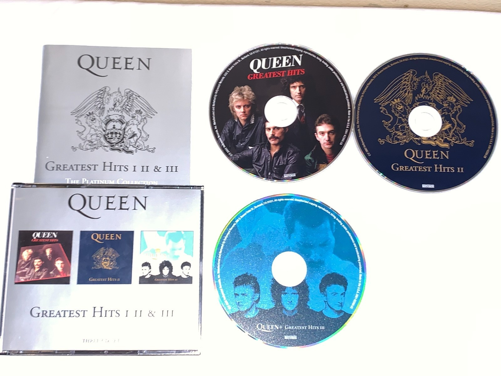 GREATEST HITS I II & III THE PLATINUM COLLECTION BY QUEEN CD