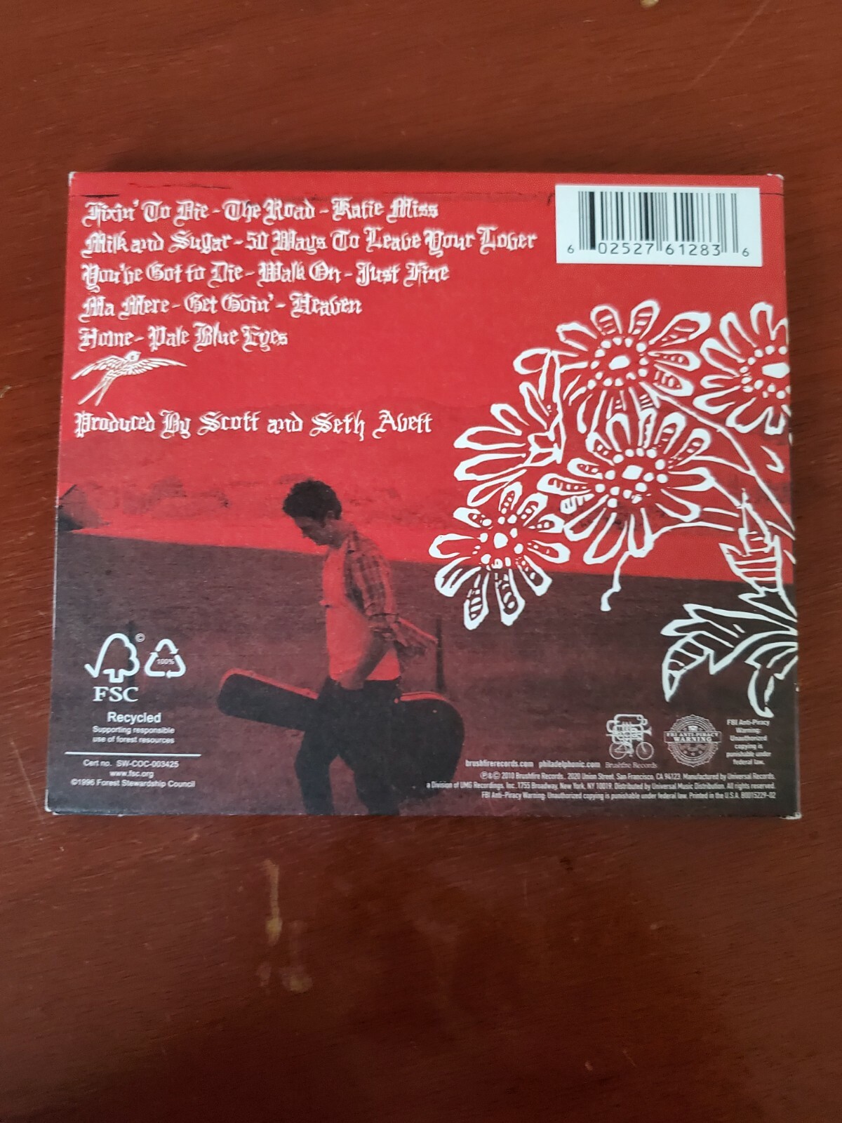 G-LOVE FIXIN TO DIE CD -2010 - Brushfire Records - Good Condition