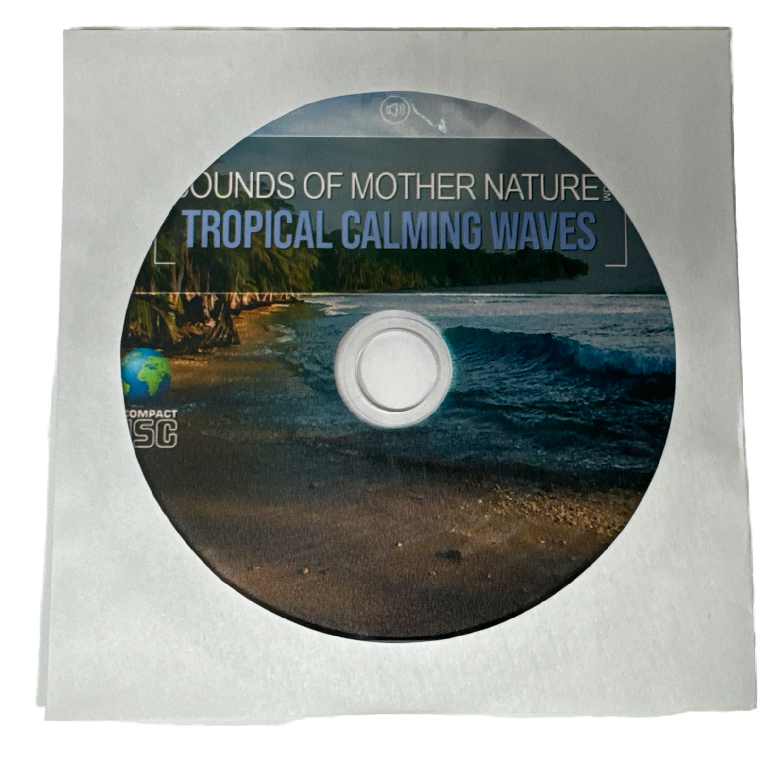 Tropical Calming Wave Sounds Relaxation Yoga Sleep Therapy White Noise New CD