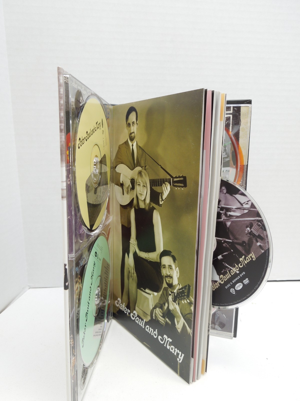 Carry It on, Peter, Paul and Mary - with Bonus DVD, Boxed Set, Rhino Records