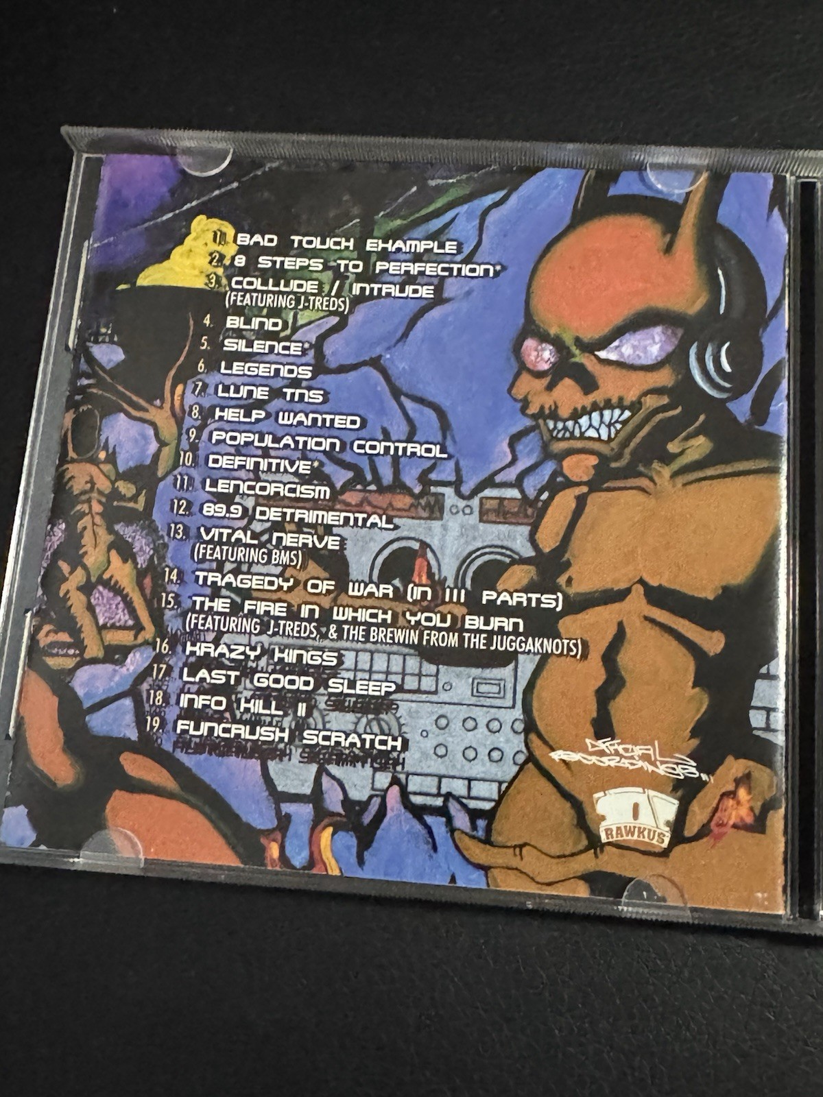 Company Flow “Funcrusher Plus” CD Rawkus/Def Jux El-P RARE VG