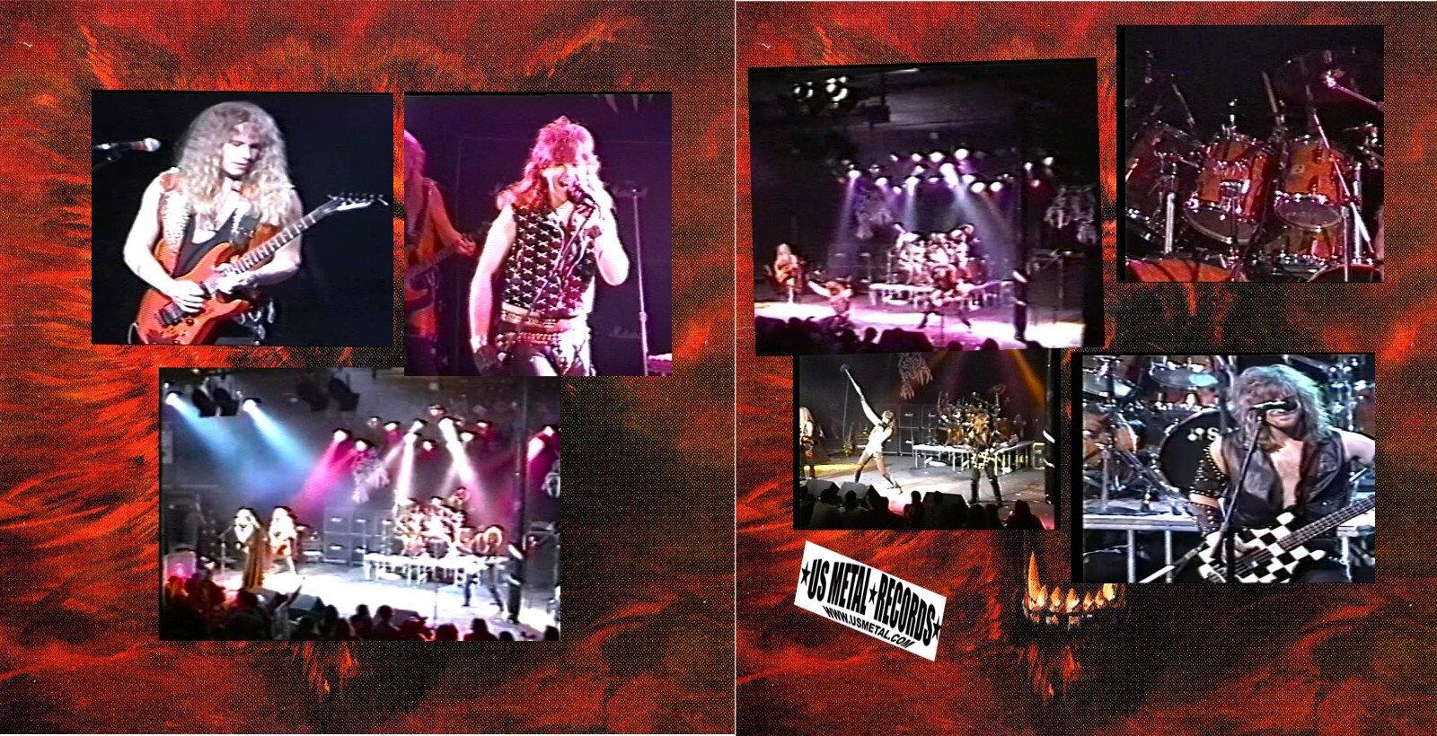 WILD DOGS REIGN OF TERROR CD w page dedicated to deen in inser