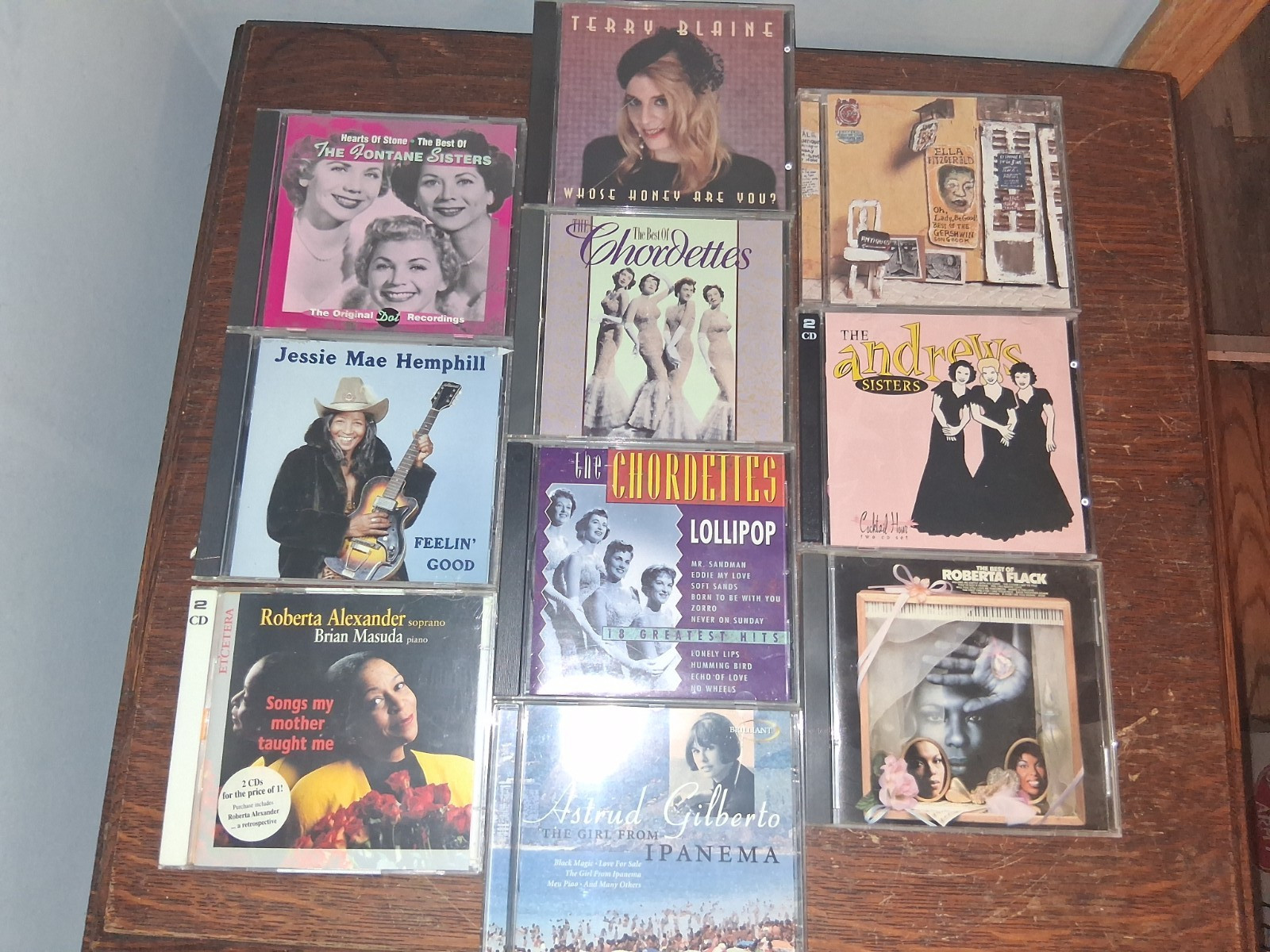 Female Artists CD LOT. 10 Albums. 1950s to 1980s. Excellent Condition.