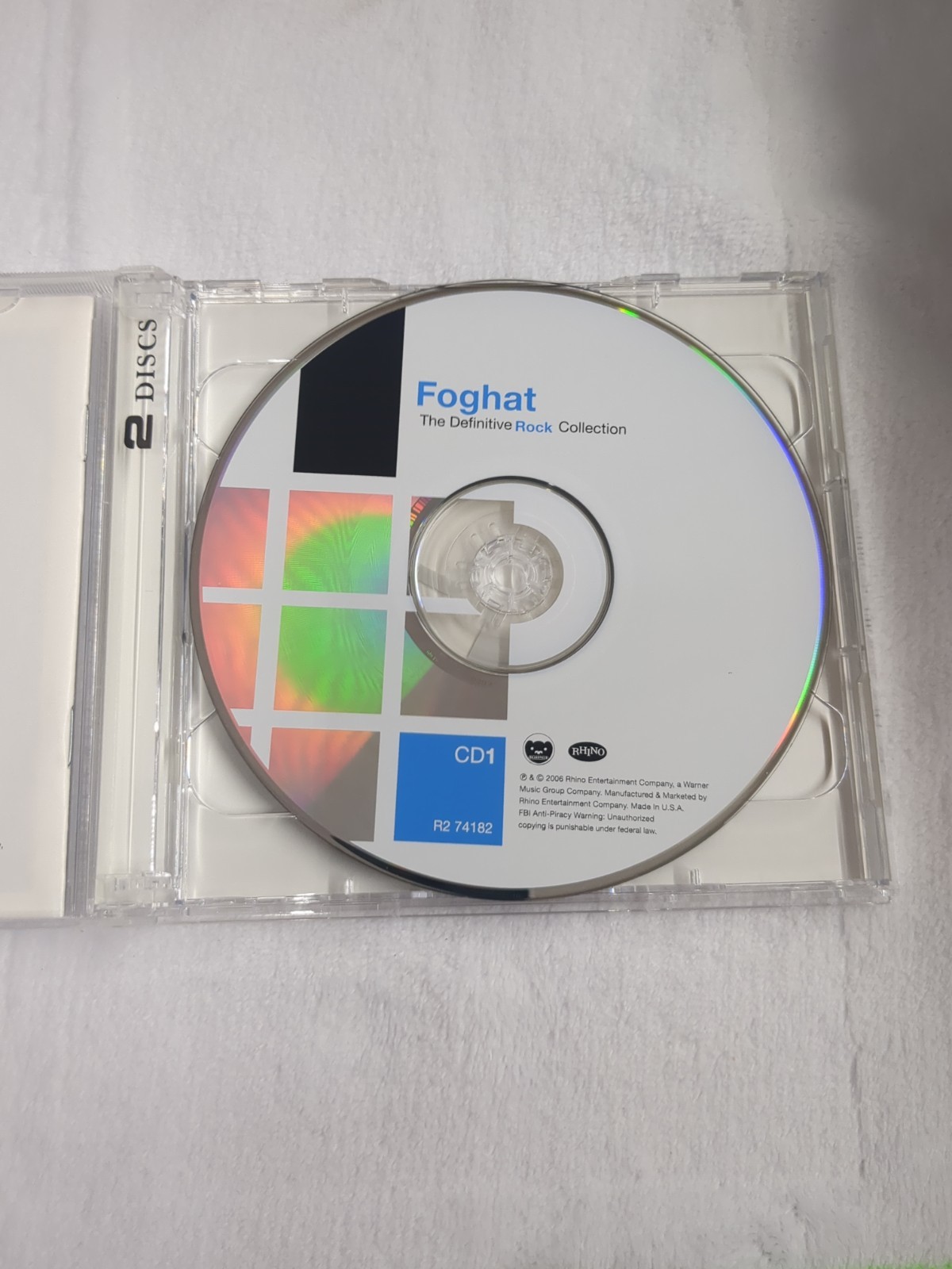 Foghat The Definitive Rock Collection Rhino 2x CD Compilation 2006 Remastered NM