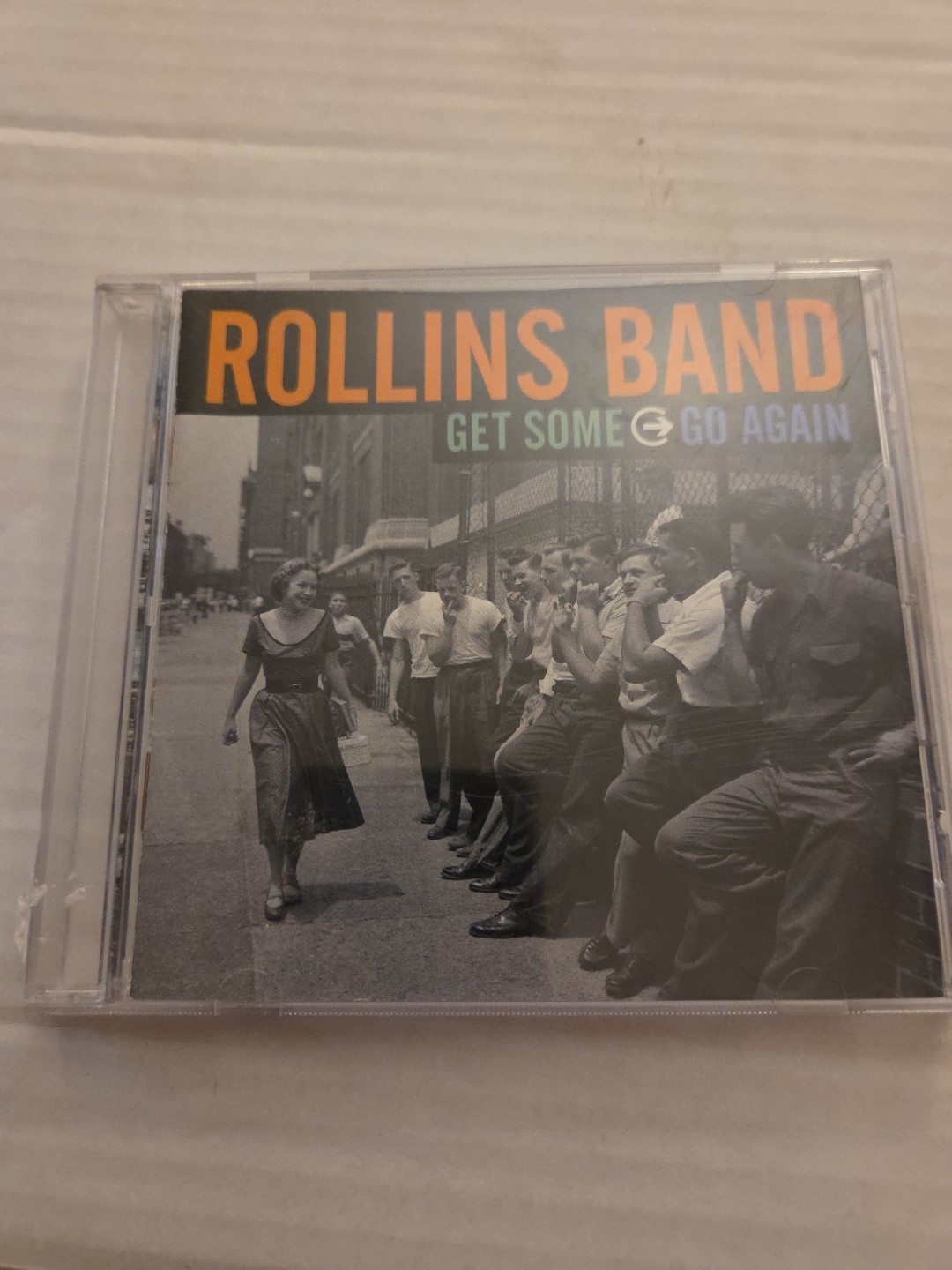 Get Some Go Again by Henry Rollins (CD, 2000) Missing Back Art