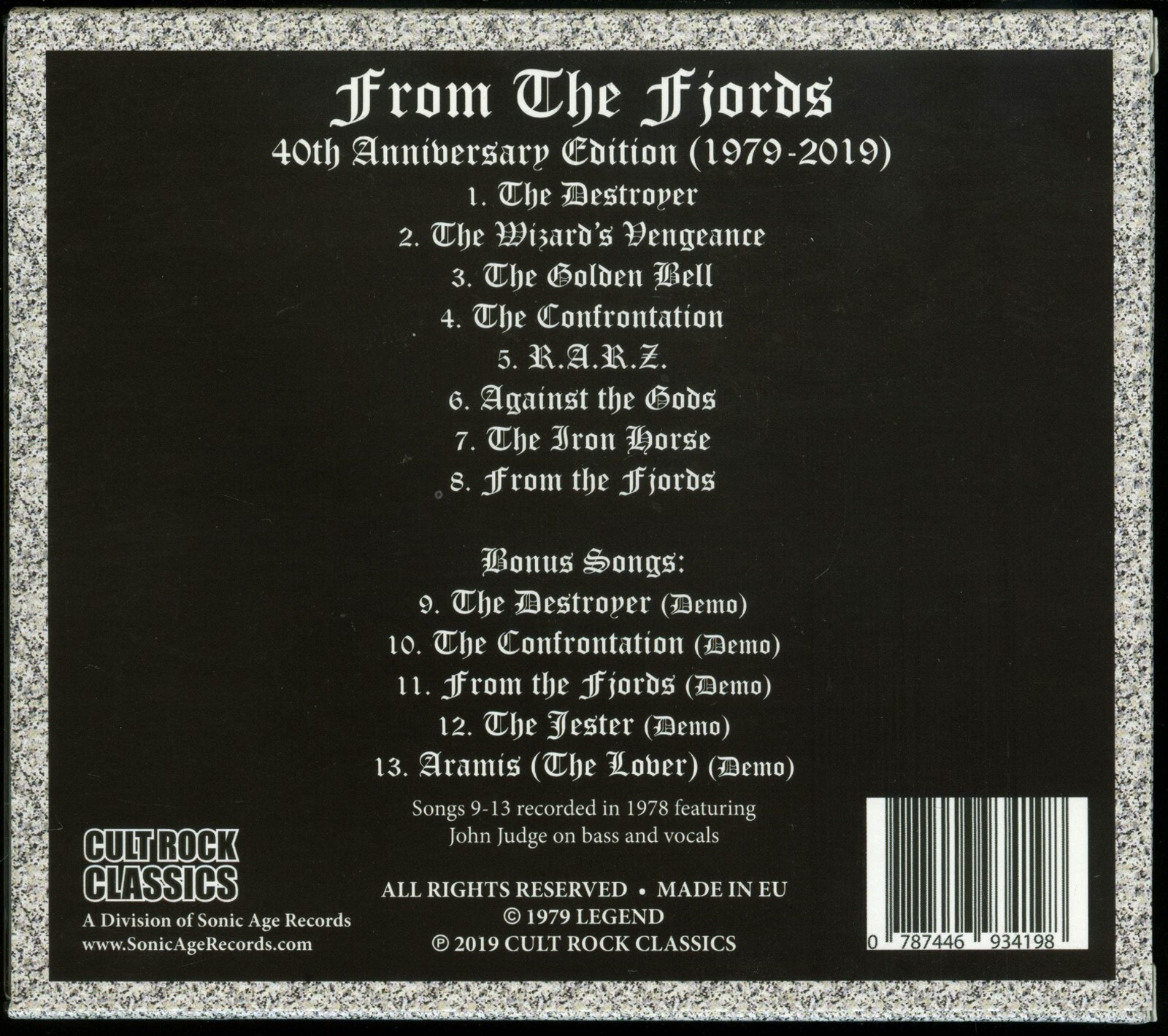 Legend From The Fjords 40th Anniversary Edition (1979-2019) CD new