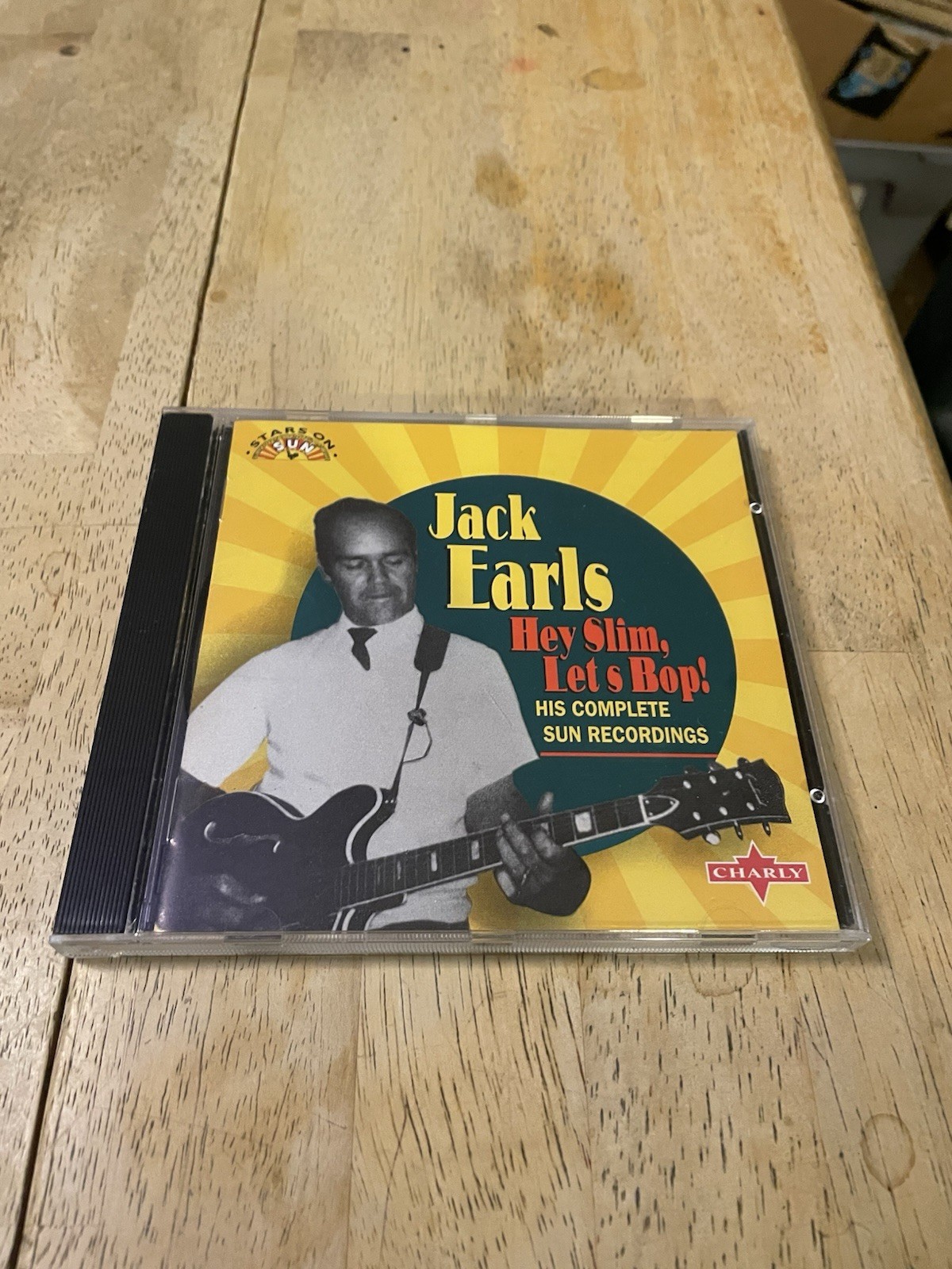 Jack Earls Hey Slim, Let'S Bop! (CD) Complete Sun Recordings Charly EXC