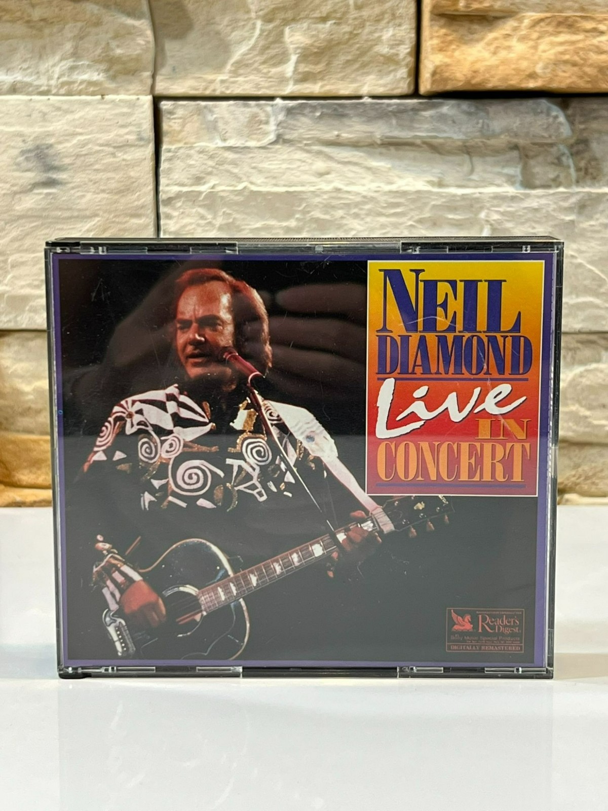 Neil Diamond Live in Concert Pop Rock 1997 Skybird Intro 3 CD Live Album Set