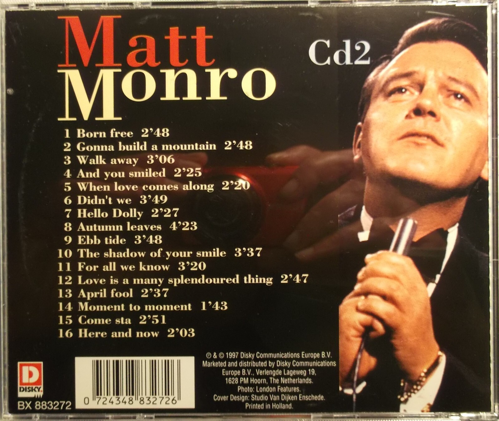 Matt Monro - Moment To Moment 3 CD Box Set
