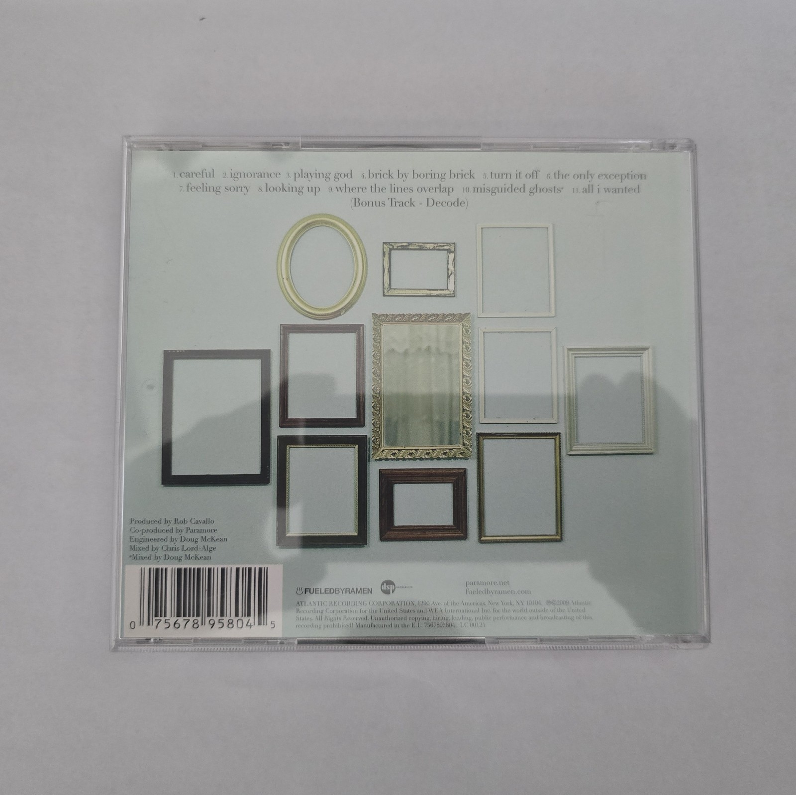 Paramore ,Brand New Eyes ,CD Album [Bonus Track] 2009