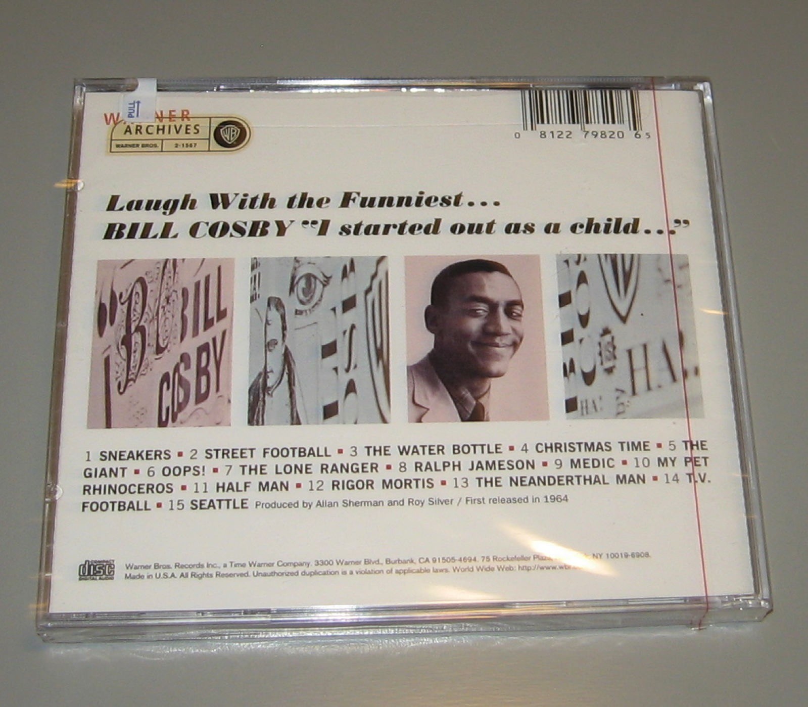 Bill Cosby - I Started Out As A Child (CD, 2009, Warner Bros.) Sealed Comedy