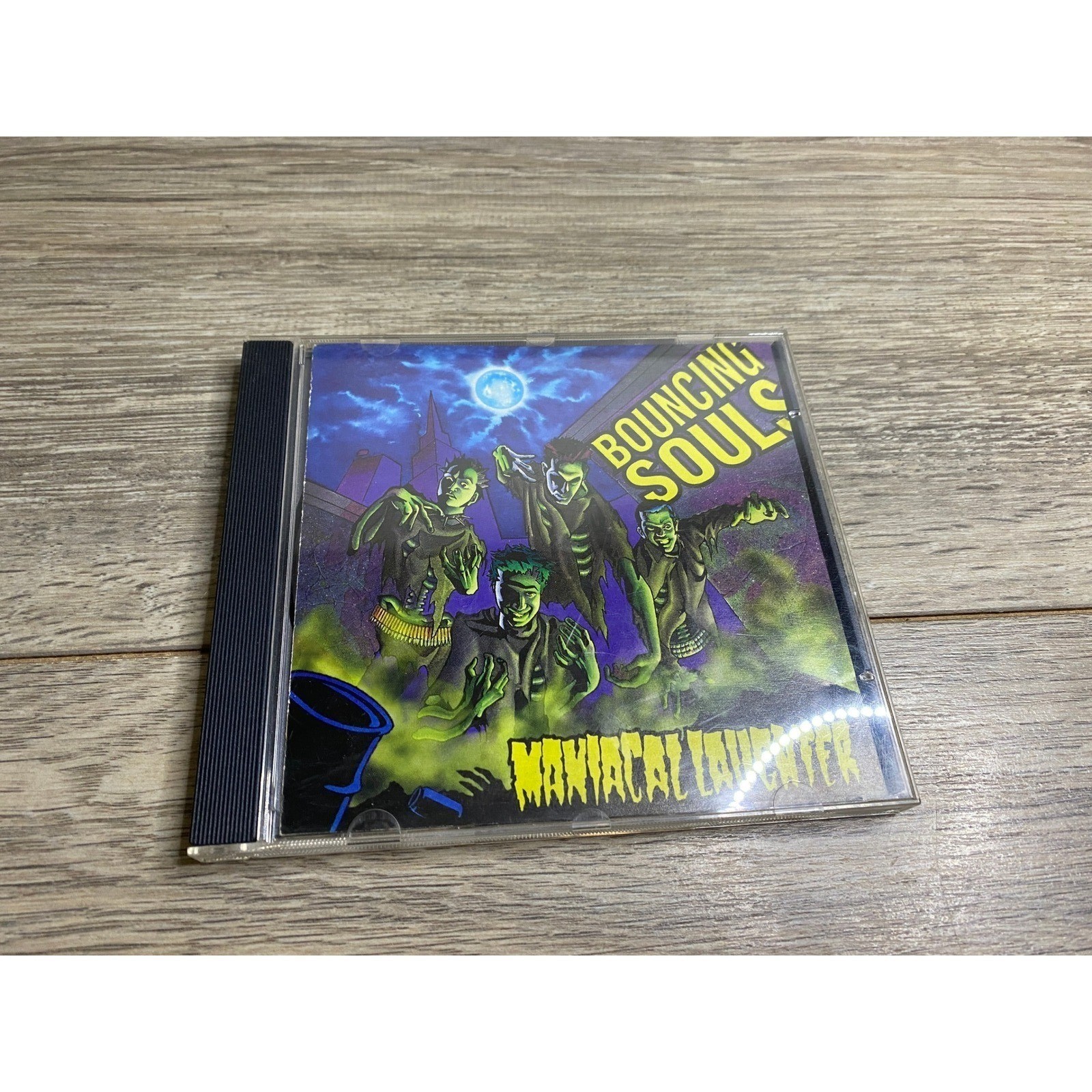 Bouncing Souls Maniacal Laughter CD OS Multicolor Excellent 1996 Punk