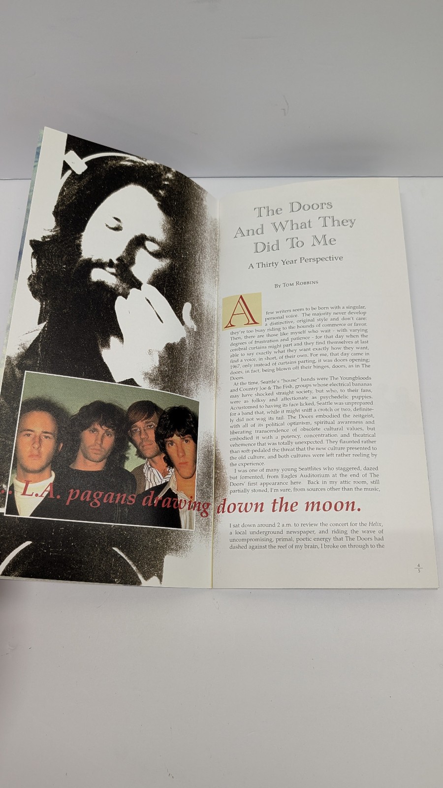 THE DOORS Box Set (4) CD Set + Insert Book & Box All Original 1997