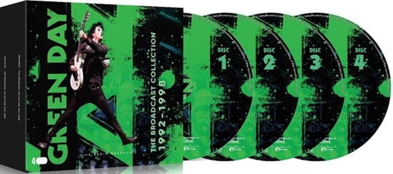 Green Day - The Broadcast Collection 1992-1998 4 CD Box Set - NEW