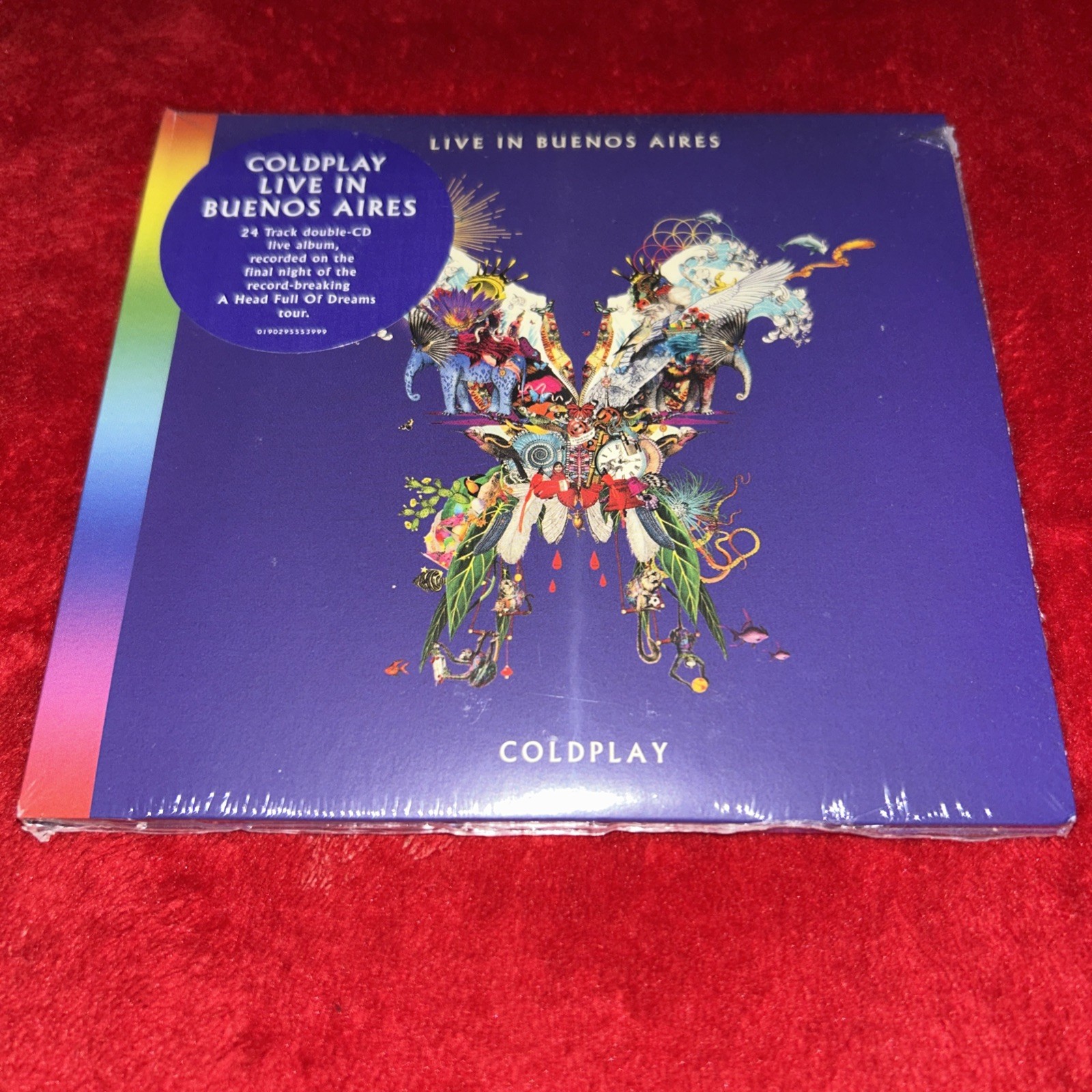 Coldplay - Live in Buenos Aires (2CD, 2018) - BRAND NEW, SEALED