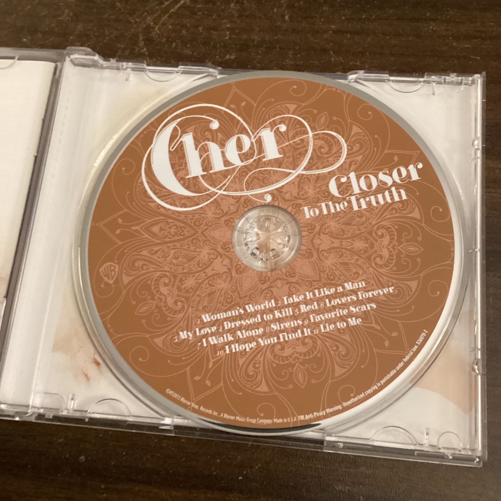 Closer to the Truth by Cher (CD, 2013)