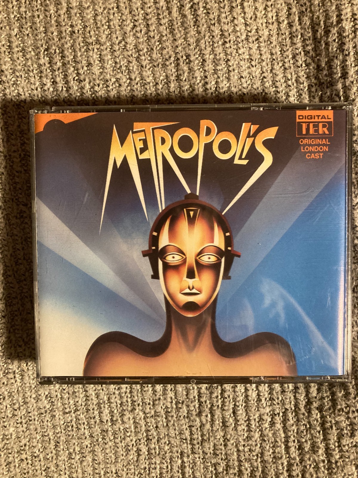METROPOLIS ORIGINAL LONDON CAST 2 x CD + BOOKLET, EX