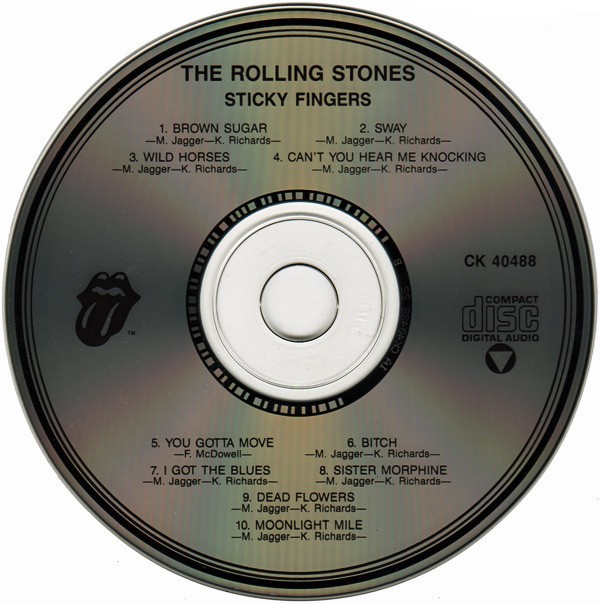 The Rolling Stones - Sticky Fingers (CD) (Near Mint (NM or M-)) - 4198410501