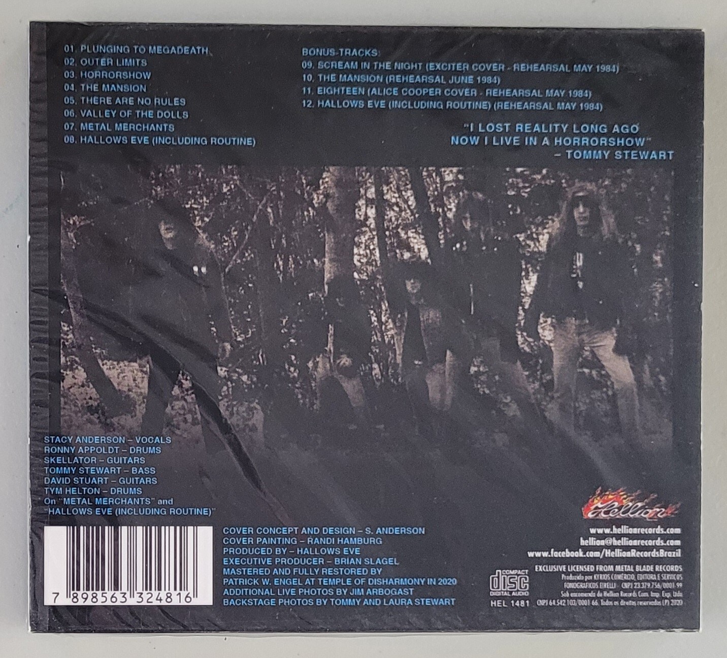 Hallow's Eve Tales Of Terror CD Brazil Slip Case New + Poster Thrash Metal