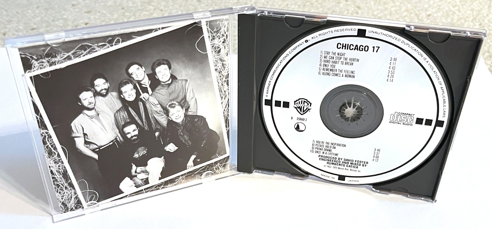 CHICAGO 17 Matsushita Japan-for-US Target CD Unique Mixes/Versions Smooth Cs NM