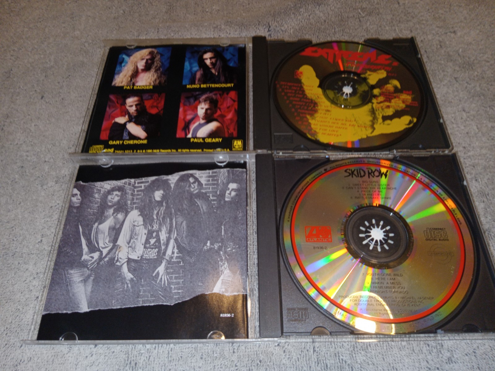 Skid Row, Great White, INXS, Extreme - 1980's Rock CD Lot