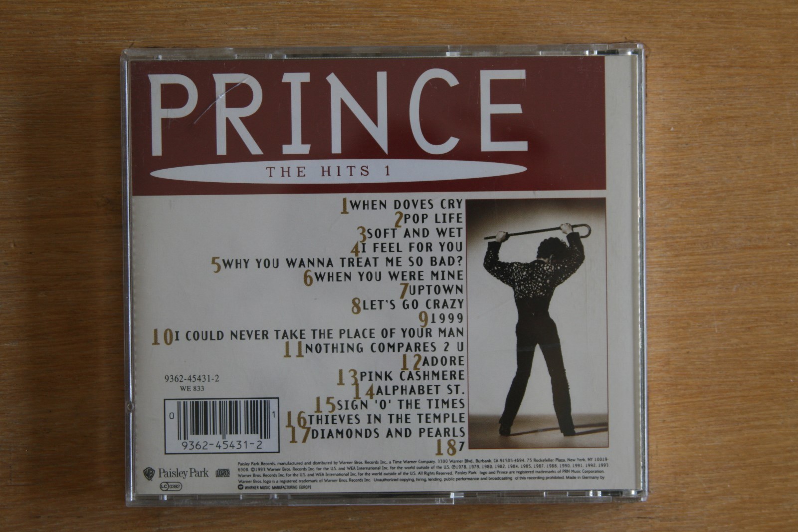Prince ‎– The Hits 1 (Box C598)