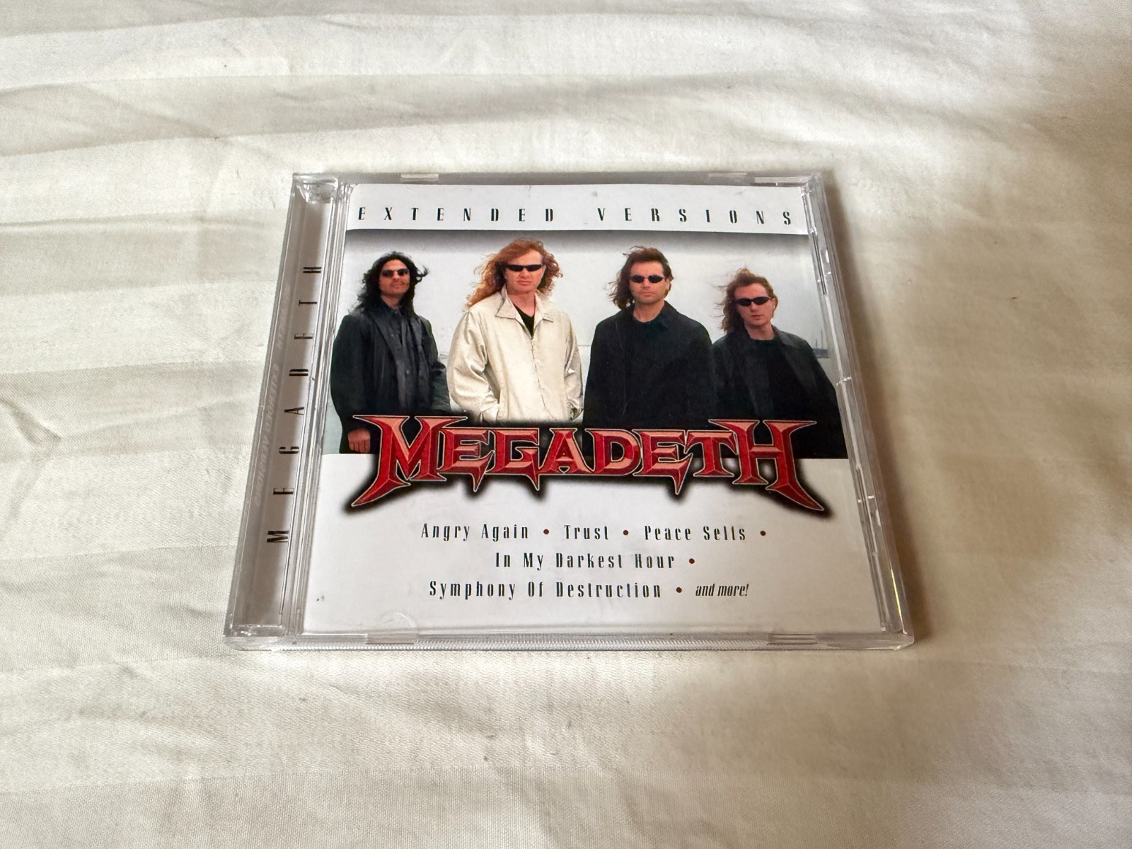 Megadeth - Extended Versions CD 2007 BMG 80s Metal Live Pitrelli OOP RARE