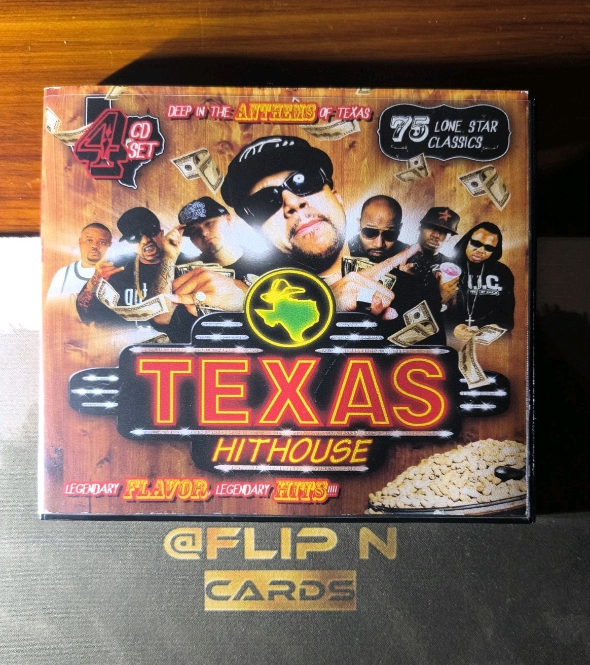 TEXAS HITHOUSE - Texas Rap - 4 CD - Promo Mixtape - UGK Lil Flip HAWK Lil Keke