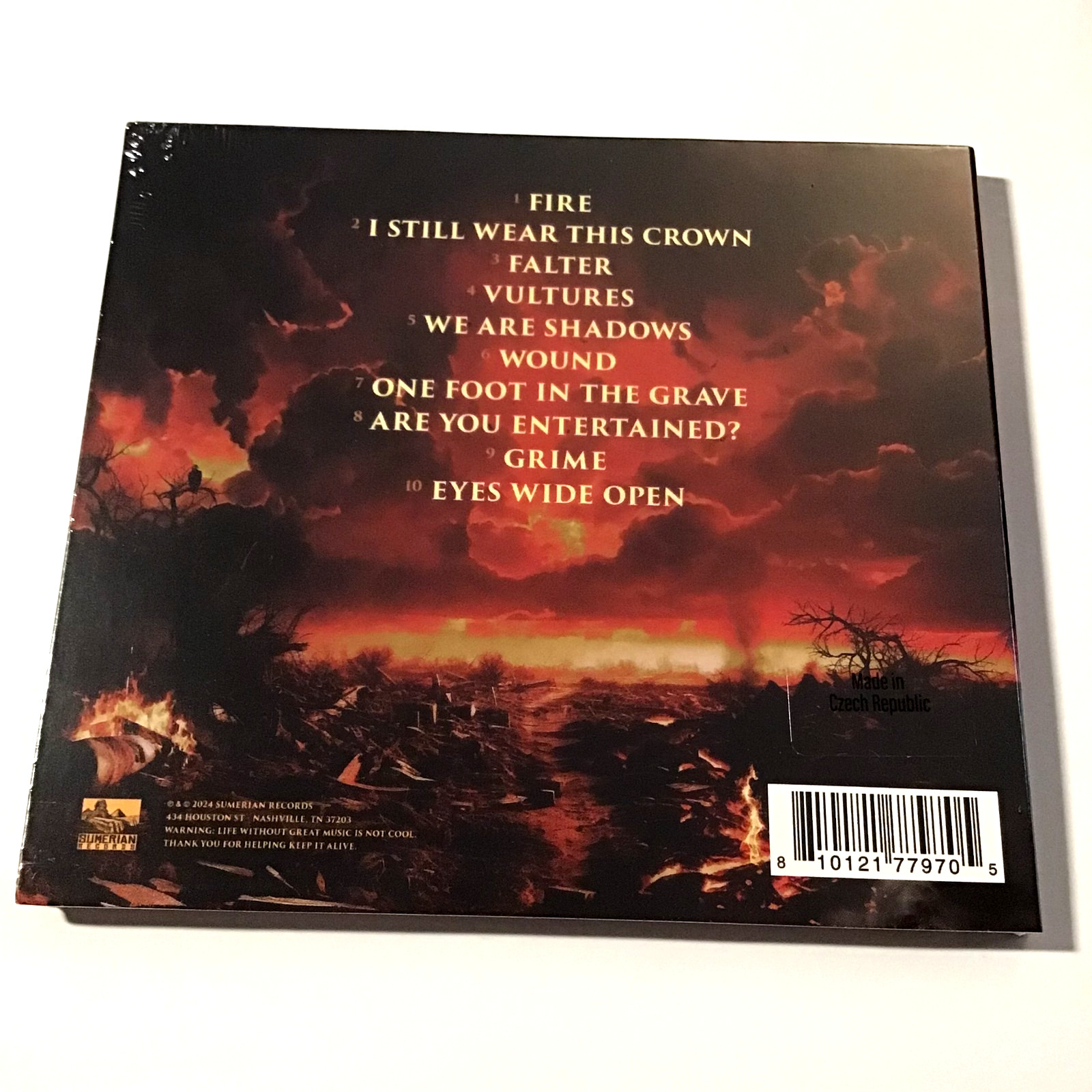 Kittie - Fire CD 2024 Sumerian Records, Heavy Metal New Sealed