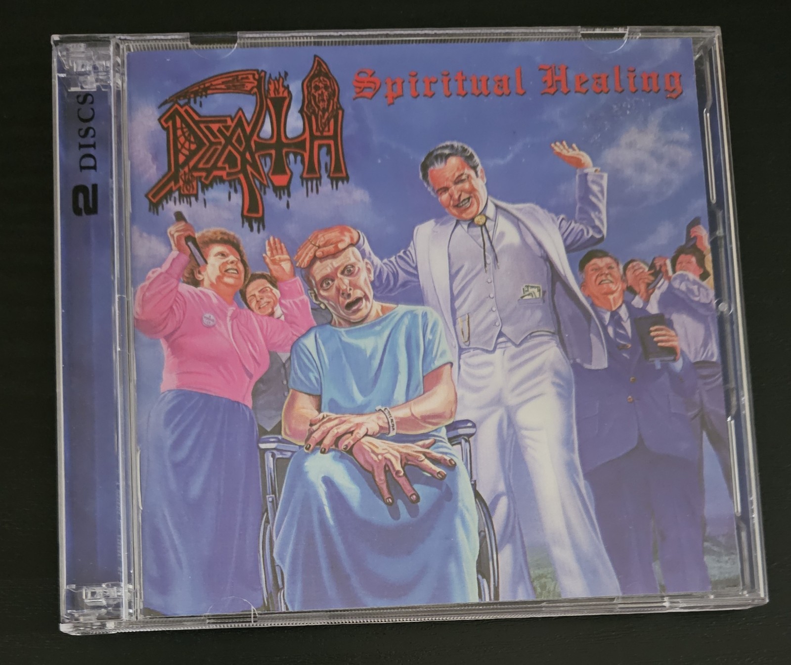 Death Spiritual Healing 2 x CD Relapse Records 2022 Bonus Tracks Reissue