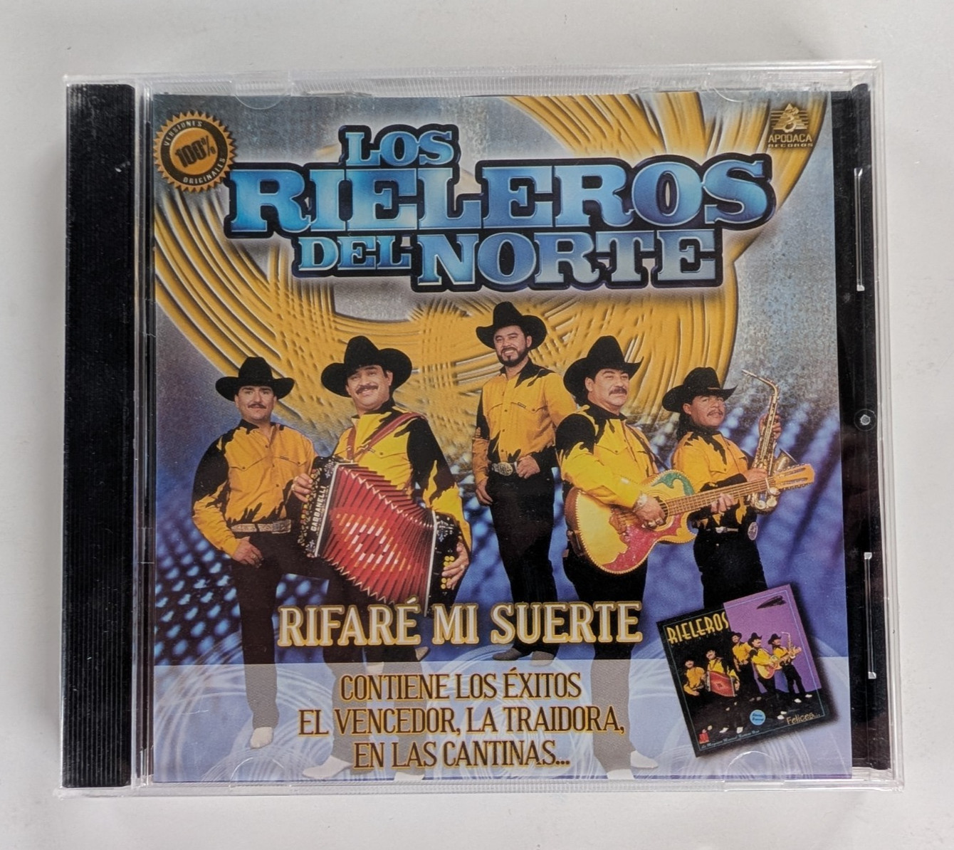 Los Rieleros del Norte Rifare Mi Suerte Music CD 2011 Spanish Regional Mexican