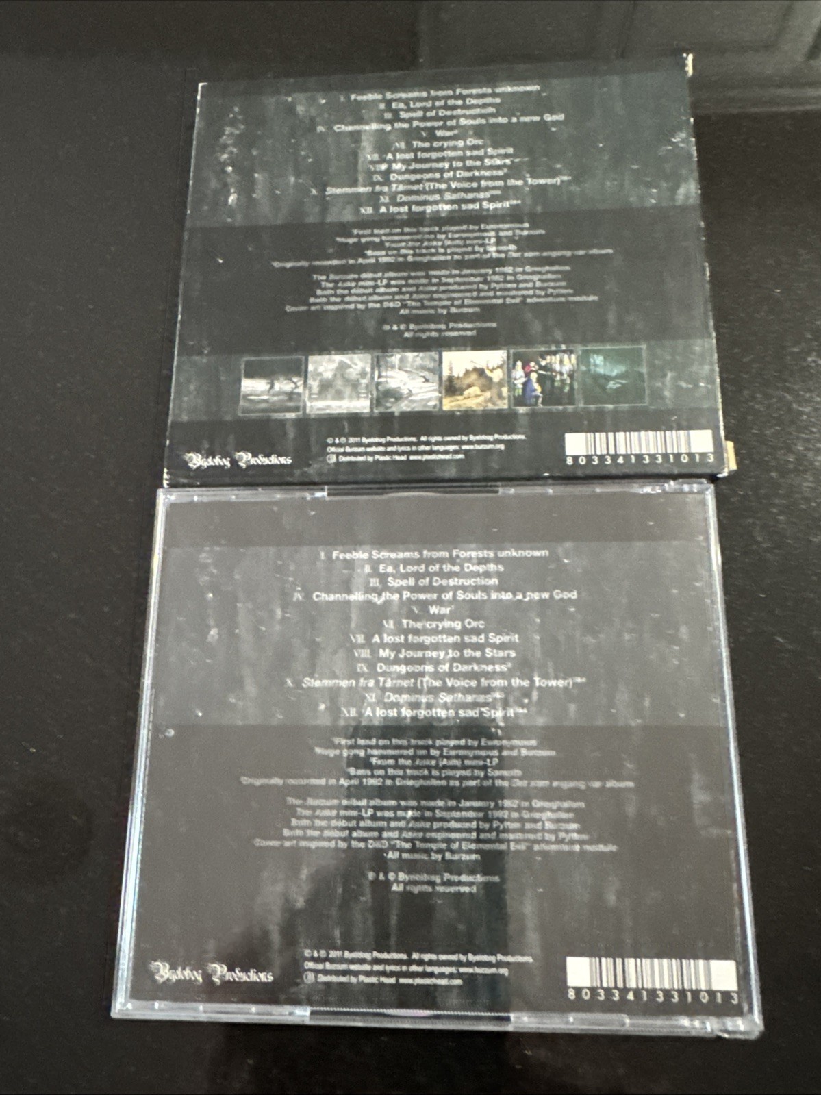 Varg - Debut CD + Aske