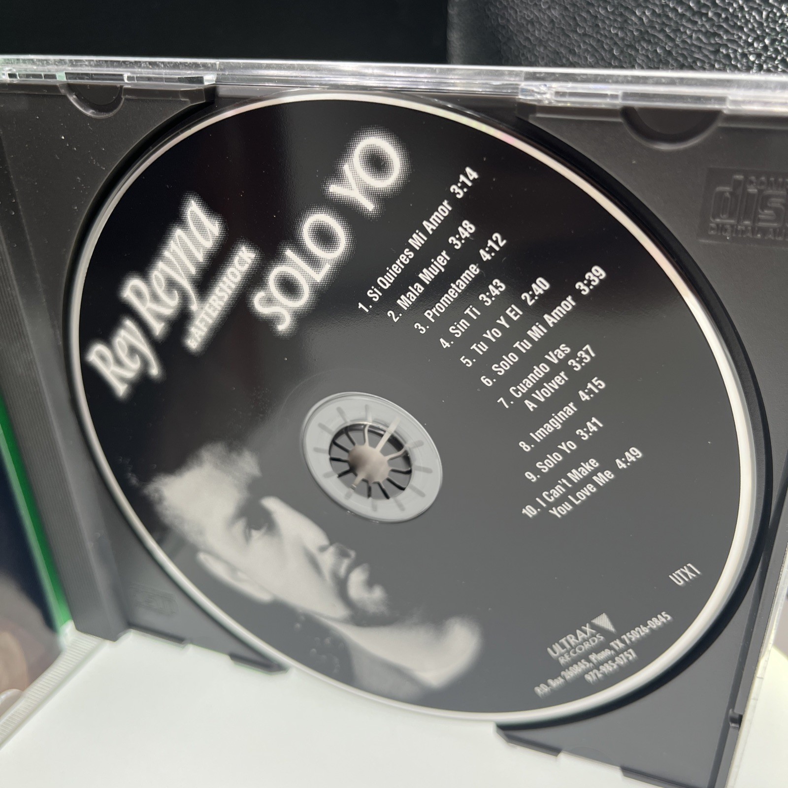 Rey Reyna & Aftershock “Solo Yo” Tejano Still Sealed CD 1998 Ultrax Records