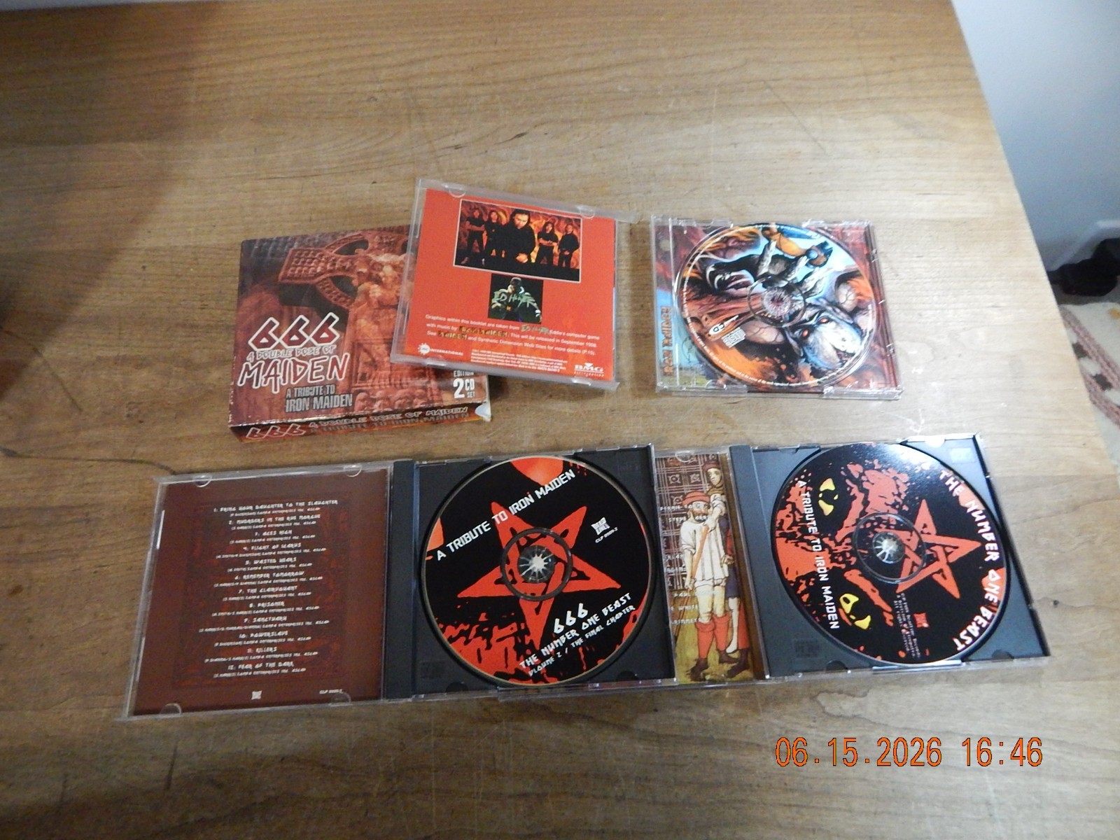 666 A Double Dose of Maiden - A Tribute to Iron Maiden 2 CD SET & VIRTUAL XI
