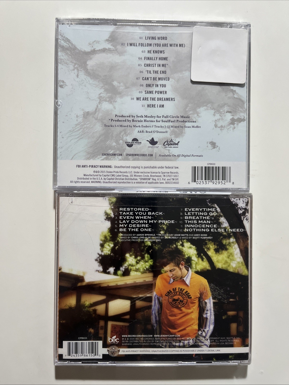 NEW SEALED 17 CCM CD LOT (CRACKED) JEREMY CAMP BRANDON HEATH SIDEWALK PROPHETS