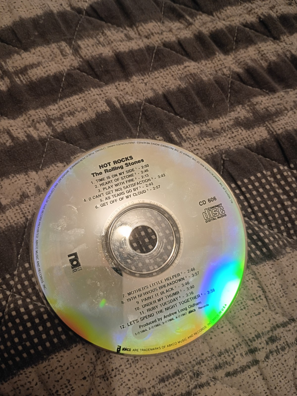 The Rolling Stones Hot Rocks 1964-1971 2CDs 606/7 12 tracks and 9 tracks