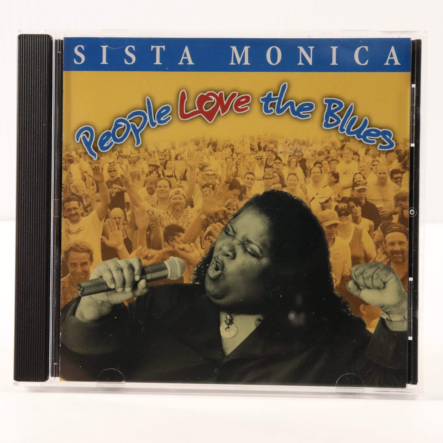 Sista Monica People Love the Blues CD 2000 Blues R&B Mo Muscle Records MMRE-688