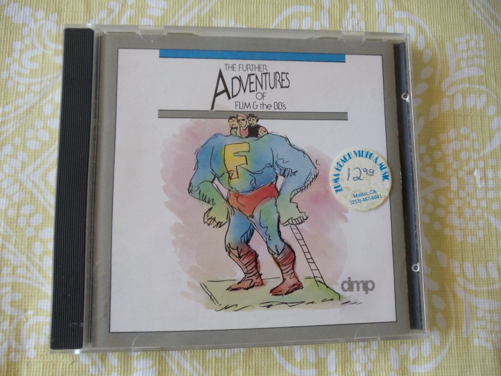 The Further Adventures Of Flim & The BB's; 1988 DMP CD (MINT) 13 Tracks