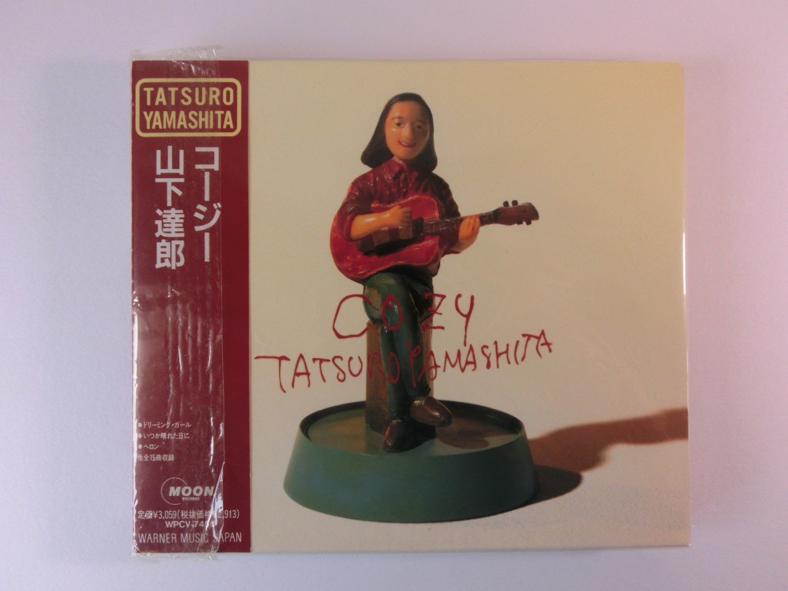 Tatsuro Yamashita COZY WPCV-7450 Japan CD w/Obi Complete EX+ Tested