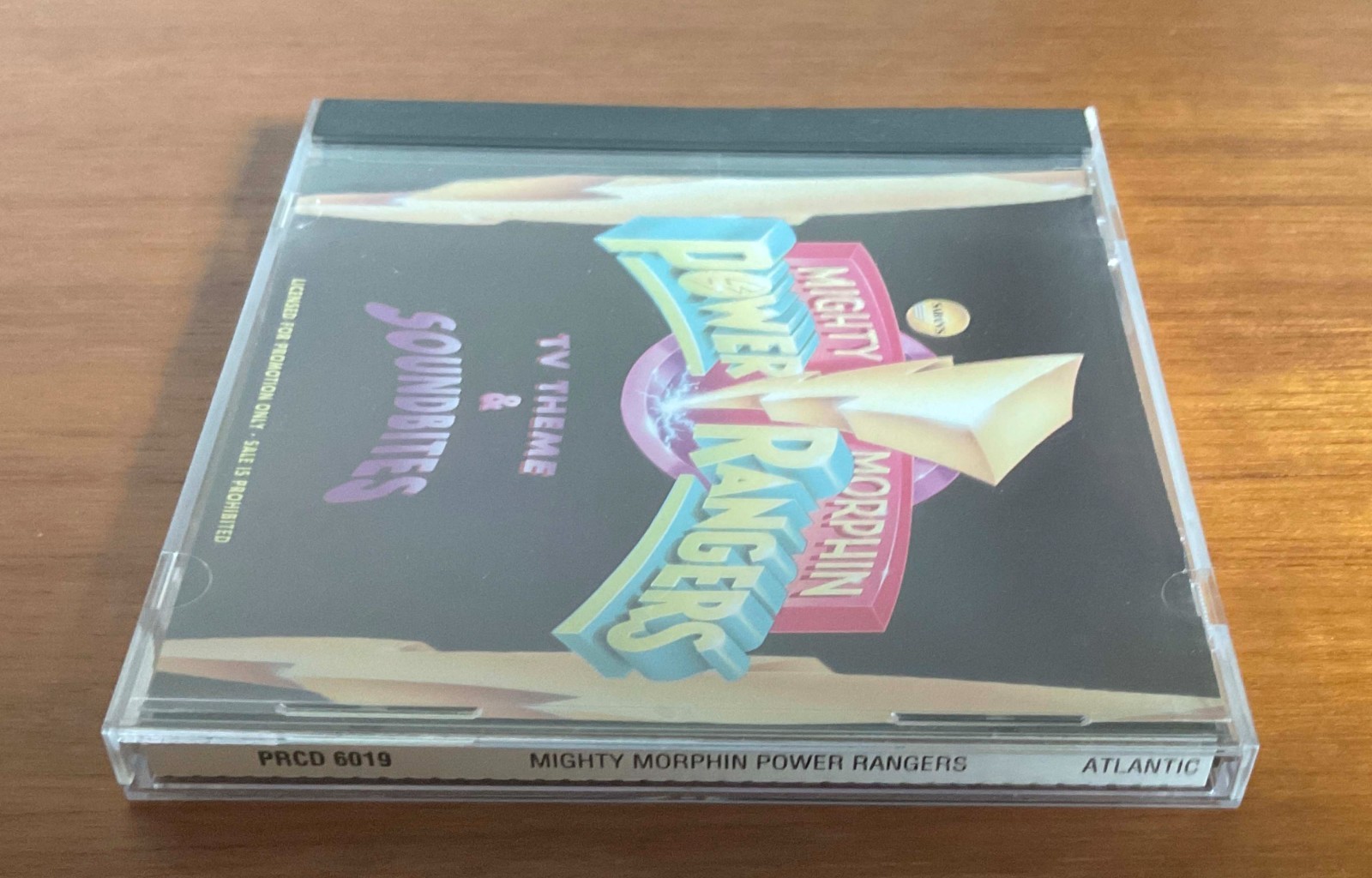 Promo Mighty Morphin Power Rangers TV Theme & Sound Bites CD 1994 PRCD 6019