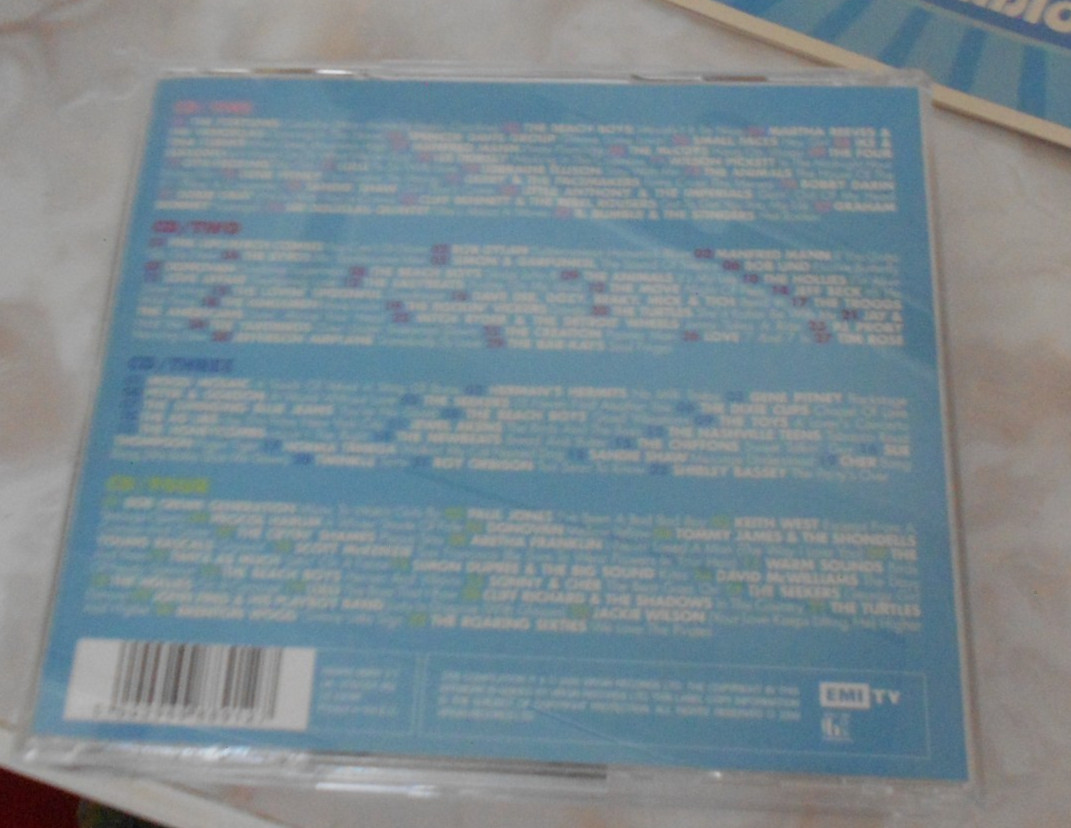 101 Pirate Radio Hits - Various Artists 4 cd set import emi vtdcdx952 vg++ cond