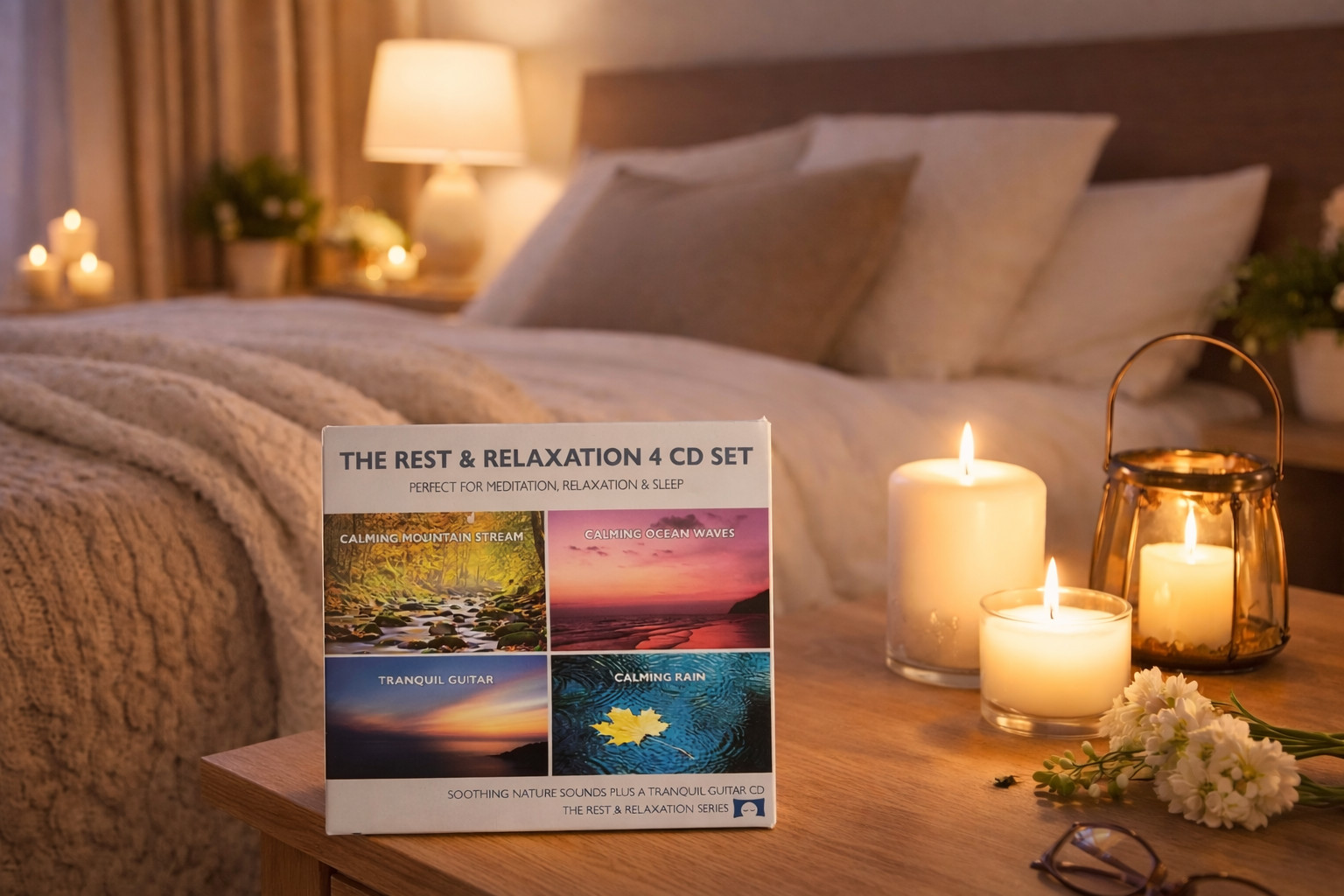 Relaxing Nature Sounds 4 CD Set - for Meditation, Relaxation & Sleep *NEW